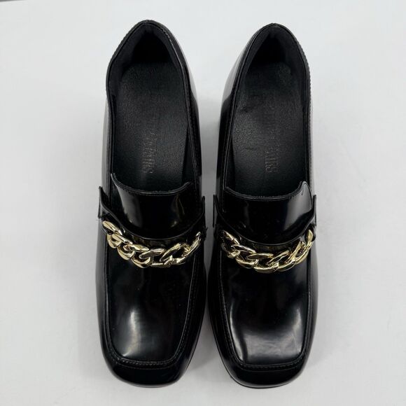 Dream Pairs Black Platform Loafers US 8.5 Chunky  Academia Y2K Style Gothic - Picture 15 of 15
